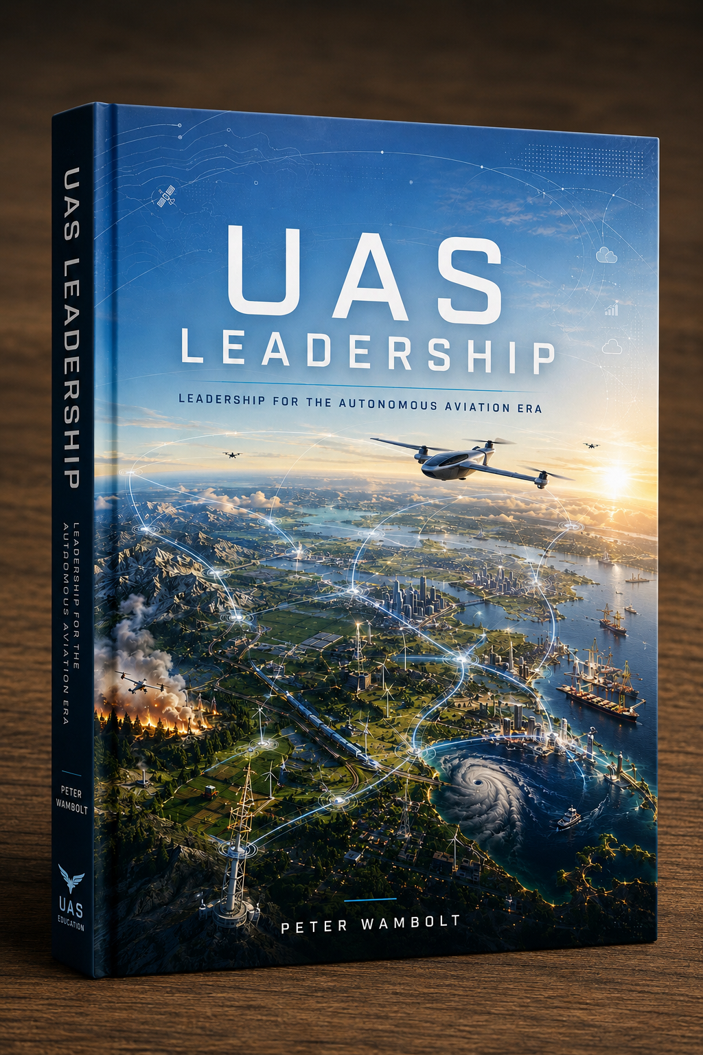 UAS Leadership 3D textbook cover